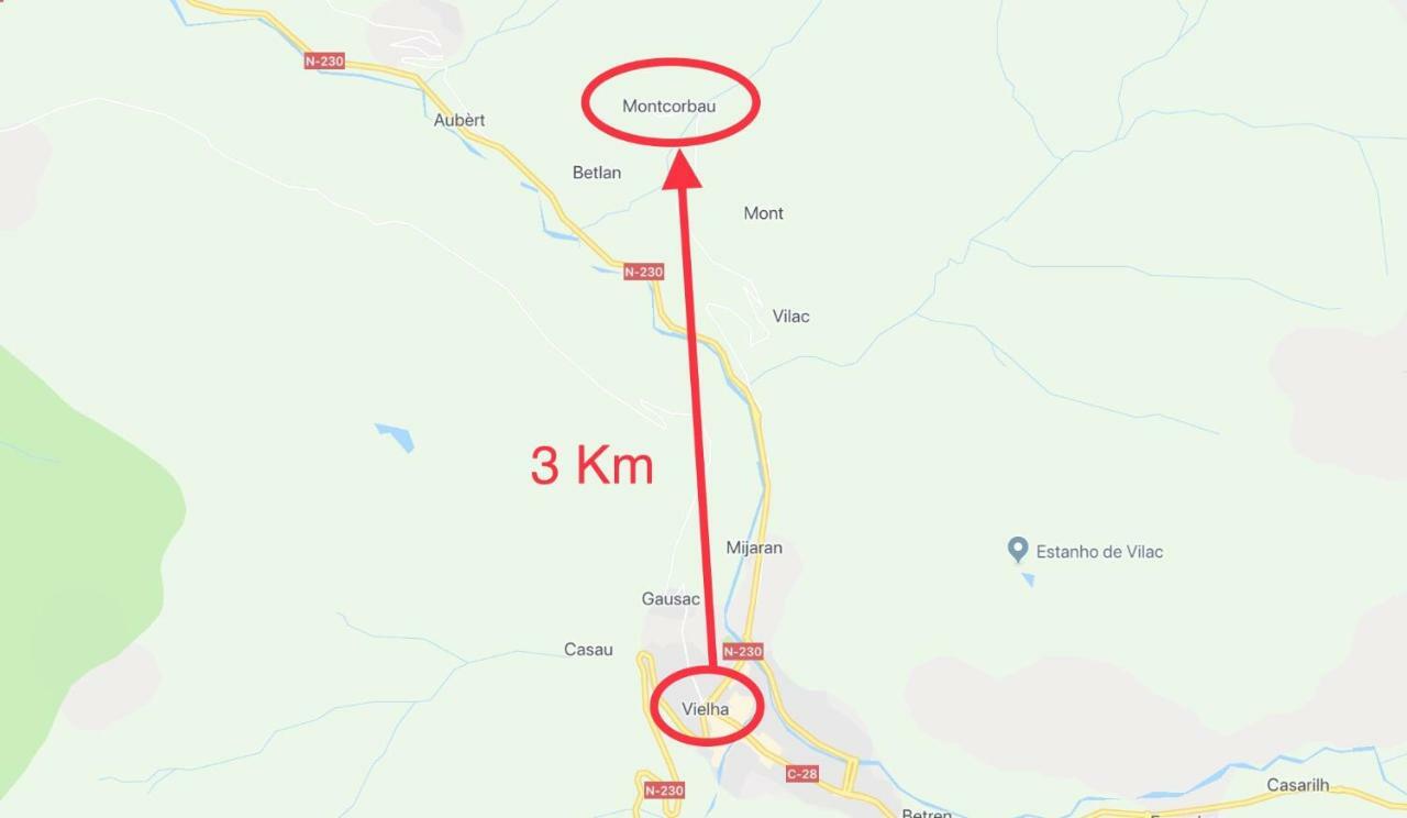 Apartamentos Aran Montcorbau Dış mekan fotoğraf